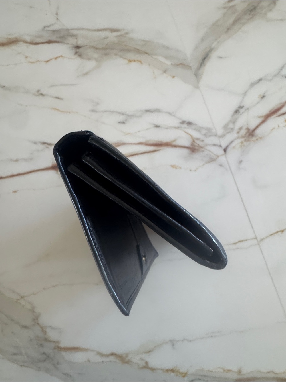 Fendi Black Leather Logo Continental wallet - Picture 4 of 8